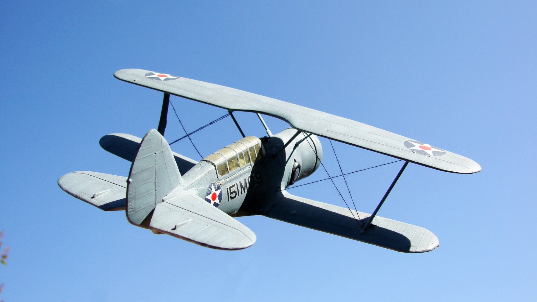Image d'en-tête de page pour la maquette Curtiss SBC Helldiver