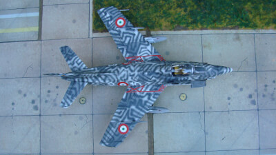 Maquette de Fiat G91 R1/R3 Gina - image 4