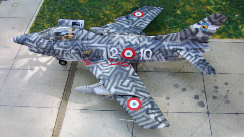 Maquette de Fiat G91 R1/R3 Gina - image 2