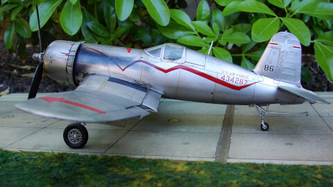 Maquette de Chance Vought F4U Corsair Racer - image 5