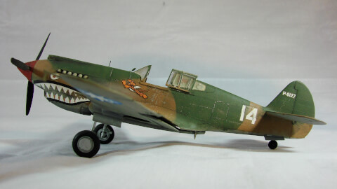 Maquette de Curtiss p-40c Tomahawk - image 2