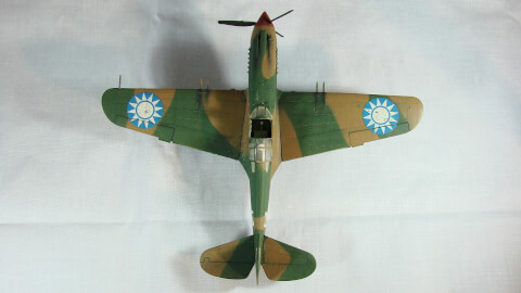 Maquette de Curtiss p-40c Tomahawk - image 3
