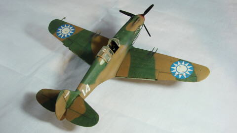 Maquette de Curtiss p-40c Tomahawk - image 4