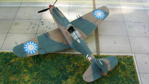 Maquette de Curtiss p-40c Tomahawk - image 5