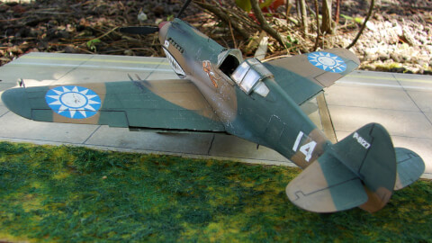 Maquette de Curtiss p-40c Tomahawk - image 6