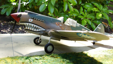 Maquette de Curtiss p-40c Tomahawk - image 7