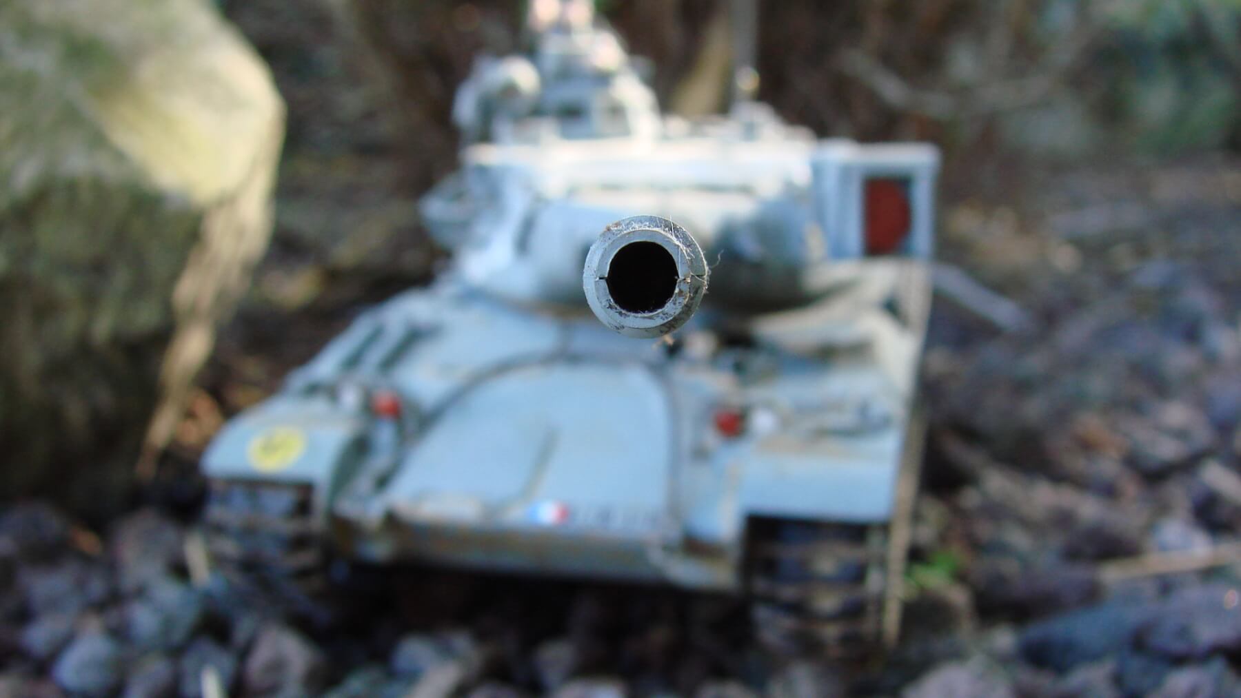 Image d'en-tête de page pour la maquette AMX 30 - France
