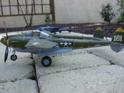 Maquette de Lockeed P-38 F Lightning - image 2