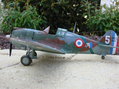 Maquette de Curtiss H 75 Hawk - image 4