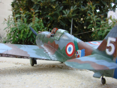 Maquette de Curtiss H 75 Hawk - image 5