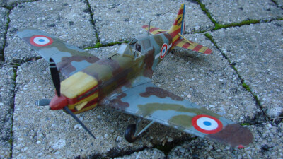 Maquette de Morane-Saulnier MS.406 - image 1