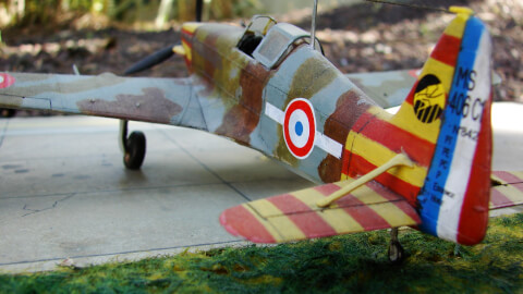 Maquette de Morane-Saulnier MS.406 - image 8