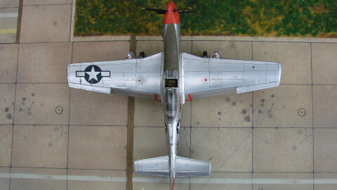 Maquette de P-51d Red Nose - image 6