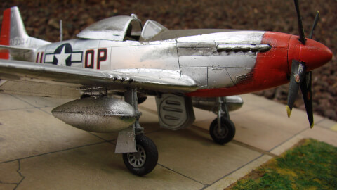 Maquette de P-51d Red Nose - image 7