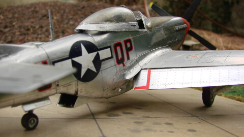 Maquette de P-51d Red Nose - image 8