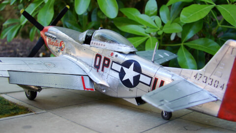 Maquette de P-51d Red Nose - image 3