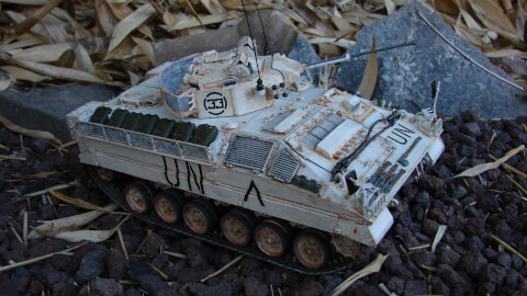 Maquette de US M2A2 ODS Bradley - image 1