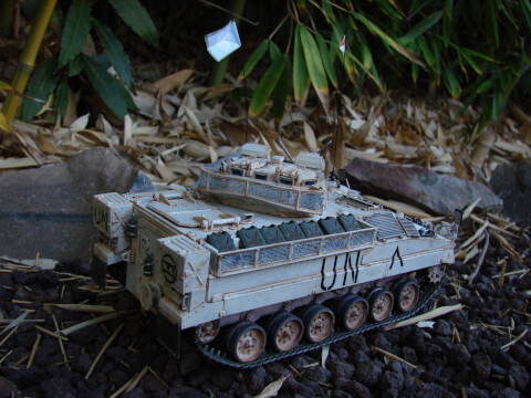 Maquette de US M2A2 ODS Bradley - image 4