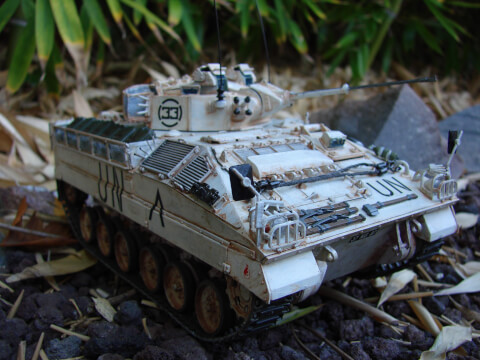 Maquette de US M2A2 ODS Bradley - image 6
