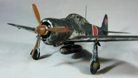 Maquette de Mitsubishi A6M2 ZERO chasseur de nuit - image 6