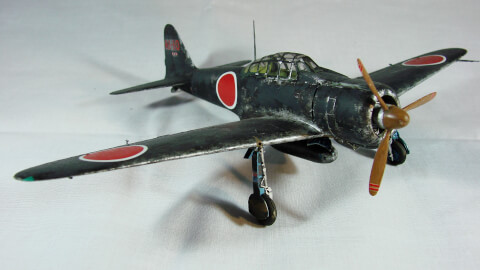 Maquette de Mitsubishi A6M2 ZERO chasseur de nuit - image 7