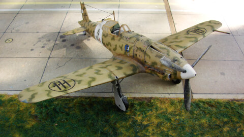 Maquette de Macchi M.C.202 Folgore - image 6