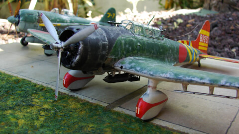 Maquette de Aichi D3A Val - image 1