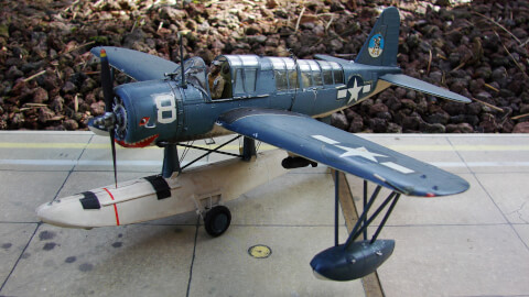 Maquette de Vought OS2U Kingfisher - image 1