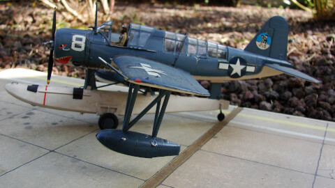 Maquette de Vought OS2U Kingfisher - image 3