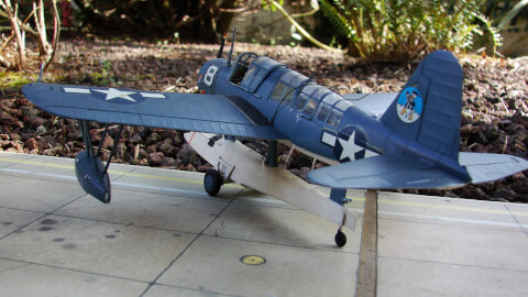 Maquette de Vought OS2U Kingfisher - image 4