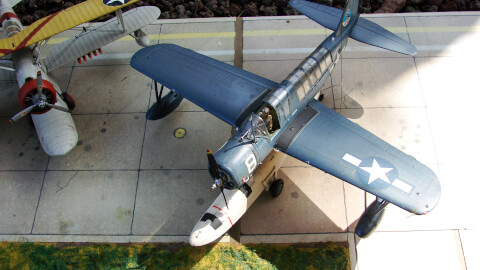 Maquette de Vought OS2U Kingfisher - image 8