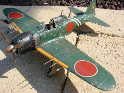 Maquette de Mitsubishi A6 M5 zéro - image 3