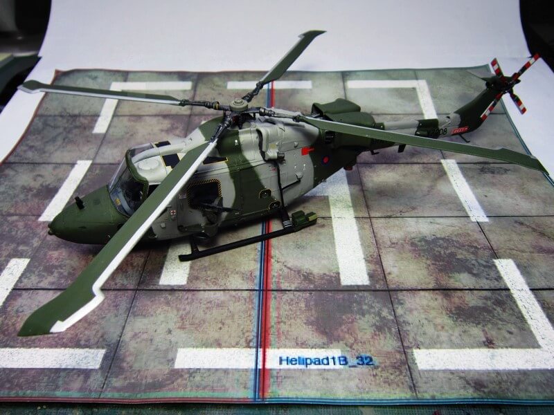 Image d'en-tête de page pour la maquette Westland Lynx AH-7