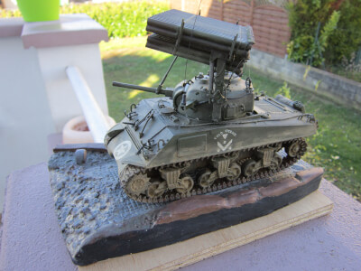 Maquette de M4A3 calliope - image 2