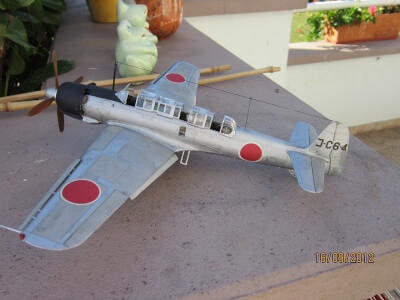 Maquette de Nakajima C6N1 SAIUN MYRT - image 4
