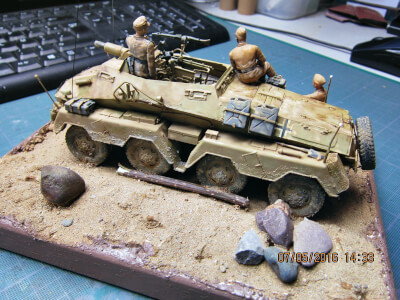 Maquette de Sd Kfz 233   - image 5