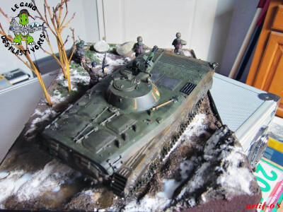 Maquette de BMP-1 soviet infantery tank - image 4