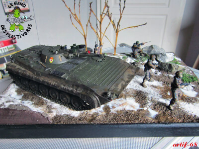 Maquette de BMP-1 soviet infantery tank - image 7