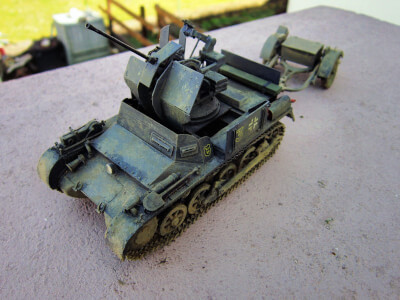 Maquette de 2cm Flak 38 auf Pz.Kpfw I - image 2