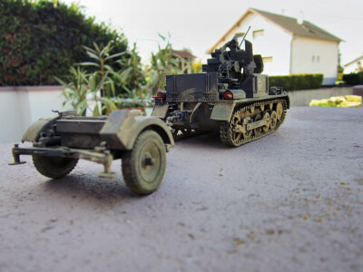 Maquette de 2cm Flak 38 auf Pz.Kpfw I - image 4