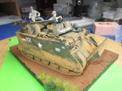 Maquette de M113A1 APC Vietnam - image 2