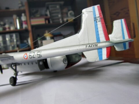 Maquette de Nord 2501 Noratlas - image 4