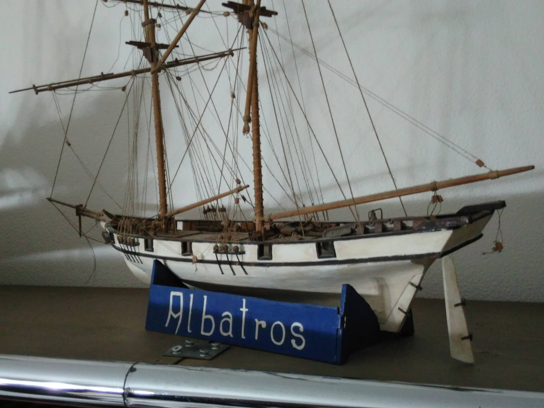 Image d'en-tête de page pour la maquette L'Albatros
