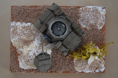 Maquette de DAC Mk.1 Close support - British Armoured Car - image 2