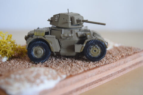 Maquette de DAC Mk.1 Close support - British Armoured Car - image 4