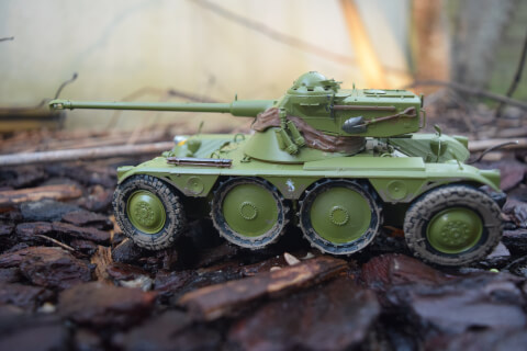 Maquette de French EBR-10 Wheeled Reconaissance vehicle - image 3