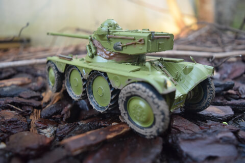 Maquette de French EBR-10 Wheeled Reconaissance vehicle - image 4