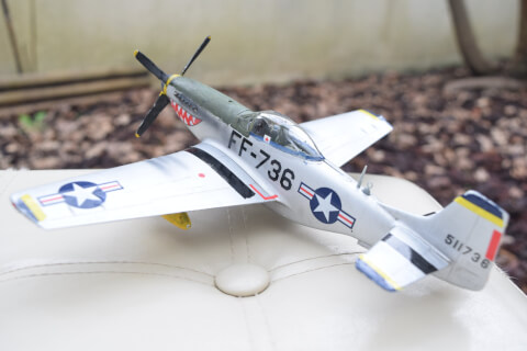 Maquette de North American P-51d Mustang fighter IV - image 3