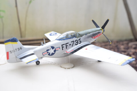 Maquette de North American P-51d Mustang fighter IV - image 4