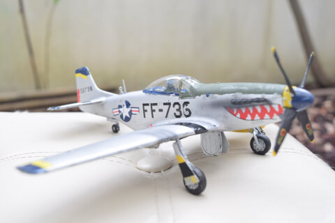 Maquette de North American P-51d Mustang fighter IV - image 5